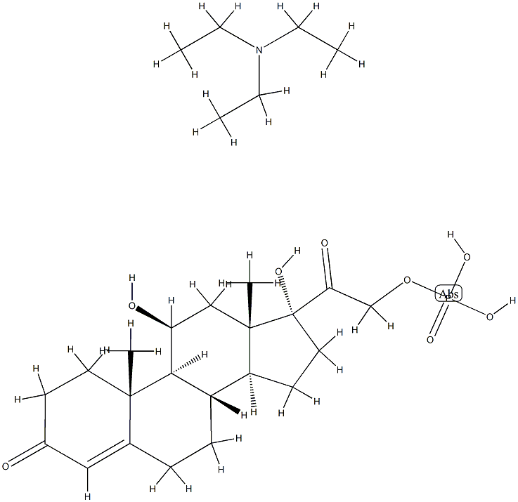 HYDROCORTISONE PHOSPHATE TRIETHYLAMINE