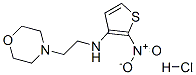 N-(2-morpholin-4-ylethyl)-2-nitro-thiophen-3-amine hydrochloride