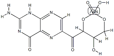 1-(2-amino-4-oxopteridin-7-yl)-1-oxo-2,3,4-butanetriol-2,4-cyclic phosphate