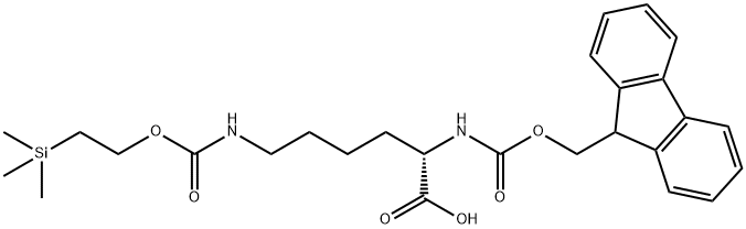 芴甲氧羰基-N6-三甲基硅乙氧羰酰基-L-赖氨酸