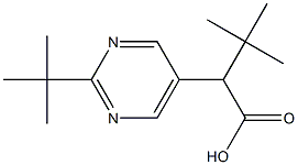 5-Pyrimidineacetic acid, -alpha-,2-bis(1,1-dimethylethyl)- (9CI)