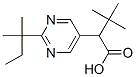 5-Pyrimidineacetic acid, -alpha--(1,1-dimethylethyl)-2-(1,1-dimethylpropyl)- (9CI)