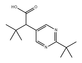 5-Pyrimidineacetic acid, -alpha-,2-bis(1,1-dimethylethyl)-, (-)- (9CI)