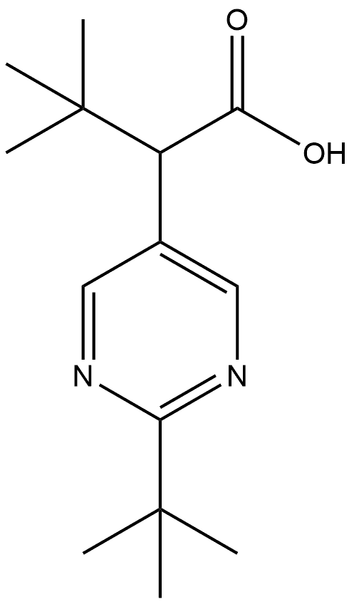 5-Pyrimidineacetic acid, -alpha-,2-bis(1,1-dimethylethyl)-, (+)- (9CI)