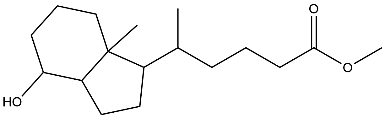 Octahydro-4-hydroxy-δ,7a-dimethyl-1H-indene-1-pentanoic Acid Methyl Ester