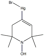 2,2,6,6-tetramethyl-1-oxyl-delta(3)-piperidine-4-mercuribromide