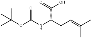 BOC-(S)-2-氨基-5-甲基-己-4-烯酸