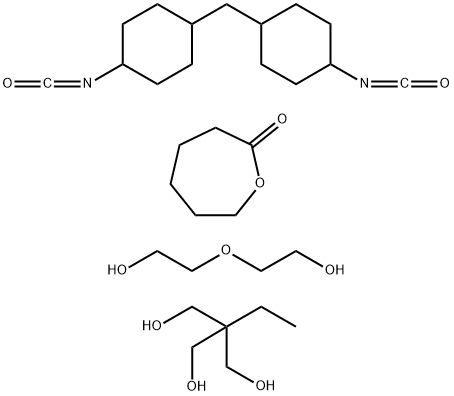 2-Oxepanone, polymer with 2-ethyl-2-(hydroxymethyl)-1,3-propanediol, 1,1-methylenebis4-isocyanatocyclohexane and 2,2-oxybisethanol