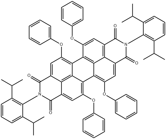 N,N'-双(2,6-二异丙基苯基)-1,6,7,12-四苯氧基-3,4:9,10-四甲酰二胺
