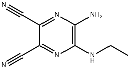 2,3-Pyrazinedicarbonitrile,5-amino-6-(ethylamino)-(9CI)