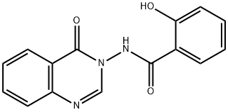 2-Hydroxy-N-(4-oxo-3(4H)-quinazolinyl)benzamide