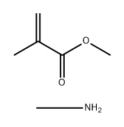 2-METHYL-2-PROPENOIC ACID METHYL ESTER HOMOPOLYMER, REACTION PRODUCTS WITH METHYLAMINE
