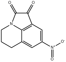 4H-PYRROLO[3,2,1-IJ]QUINOLINE-1,2-DIONE, 5,6-DIHYDRO-8-NITRO-