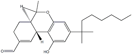 (6aR)-3-(1,1-Dimethylheptyl)-6aβ,7,8,10aα-tetrahydro-1-hydroxy-6,6-dimethyl-6H-dibenzo[b,d]pyran-9-carbaldehyde
