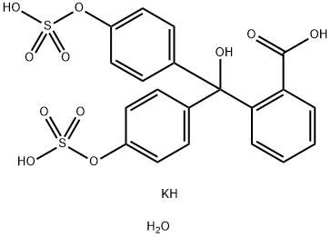 phenolphthalein carbinol disulfate, tripotassium salt.H2O