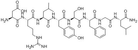 ASP-ARG-LEU-TYR-SER-PHE-GLY-LEU-NH2