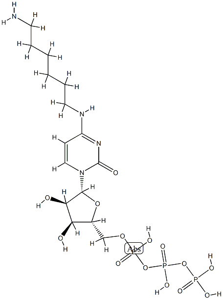 N(4)-(6-aminohexyl)cytidine 5'-triphosphate