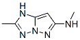 1H-Pyrazolo[1,5-b][1,2,4]triazol-6-amine,  N,2-dimethyl-  (9CI)