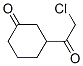 Cyclohexanone, 3-(chloroacetyl)- (9CI)