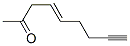 4-Nonen-8-yn-2-one, (E)- (9CI)