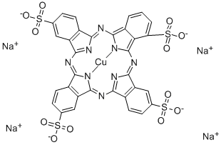 铜酞菁-3,4`,4``,4```-四磺酸四钠盐
