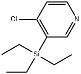 Pyridine, 4-chloro-3-(triethylsilyl)- (9CI)