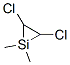 Silacyclopropane, 2,3-dichloro-1,1-dimethyl- (9CI)