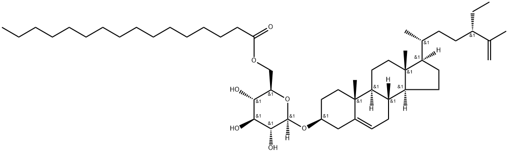 3-O-(6'-O-palmitoylglucosyl)stigmasta-5,25(27)-diene