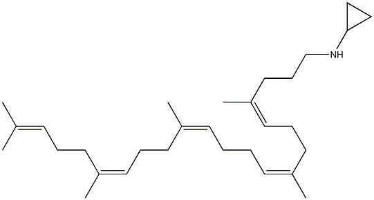 trisnorsqualene cyclopropylamine