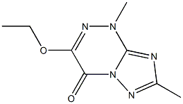 [1,2,4]Triazolo[5,1-c][1,2,4]triazin-4(1H)-one,3-ethoxy-1,7-dimethyl-(9CI)