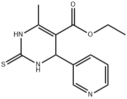 嘧啶-5-甲酸,1,2,3,4-四氢-6-甲基-4-(3-吡啶基)-2-硫代-,乙酯