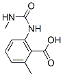 Benzoic acid, 2-methyl-6-[[(methylamino)carbonyl]amino]- (9CI)