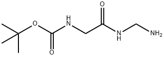 Carbamic acid, [2-[(aminomethyl)amino]-2-oxoethyl]-, 1,1-dimethylethyl ester