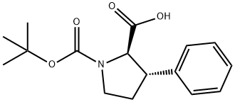 (2R,3S)-1-(tert-butoxycarbonyl)-3-phenylpyrrolidine-2-carboxylic acid