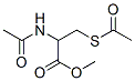 2-Acetamido-3-(acetylthio)propanoic acid, methyl ester