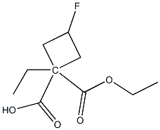 1,1-diethyl 3-fluorocyclobutane-1,1-dicarboxylate
