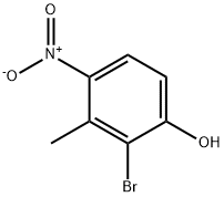 2-溴-3-甲基-4-硝基苯酚
