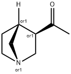 Ethanone, 1-(1-azabicyclo[2.2.1]hept-3-yl)-, exo- (9CI)