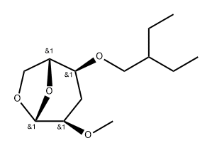 .beta.-D-ribo-Hexopyranose, 1,6-anhydro-3-deoxy-4-O-(2-ethylbutyl)-2-O-methyl-