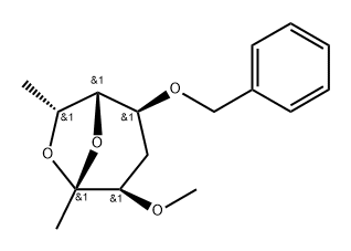 .beta.-allo-2-Octulopyranose, 2,7-anhydro-1,4,8-trideoxy-3-O-methyl-5-O-(phenylmethyl)-