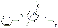 6,8-Dioxabicyclo3.2.1octane, 5-(3-fluoropropyl)-4-methoxy-2-(phenylmethoxy)-, 1R-(exo,exo)-