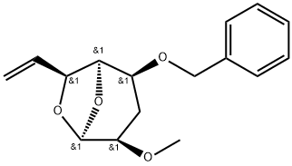.beta.-L-manno-Oct-7-enopyranose, 1,6-anhydro-3,7,8-trideoxy-2-O-methyl-4-O-(phenylmethyl)-