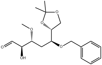 D-allo-Heptose, 4-deoxy-3-O-methyl-6,7-O-(1-methylethylidene)-5-O-(phenylmethyl)-