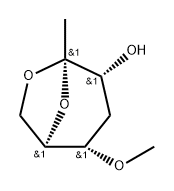 .beta.-ribo-2-Heptulopyranose, 2,7-anhydro-1,4-dideoxy-5-O-methyl-