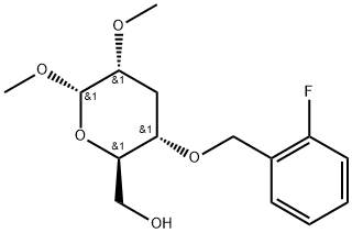 .alpha.-D-ribo-Hexopyranoside, methyl 3-deoxy-4-O-(2-fluorophenyl)methyl-2-O-methyl-