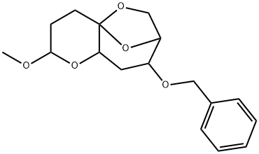 6H-4a,7-Epoxy-2H-pyrano3,2-boxepin, hexahydro-2-methoxy-8-(phenylmethoxy)-