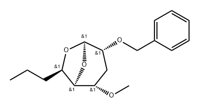 .beta.-allo-Nonopyranose, 1,6-anhydro-3,7,8,9-tetradeoxy-4-O-methyl-2-O-(phenylmethyl)-