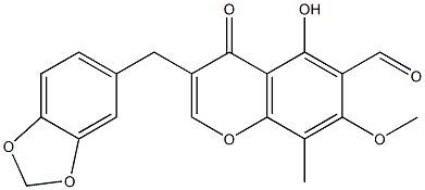 6-aldehydo-7-methoxyisoophiopogonanone B
