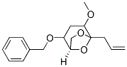 6,8-Dioxabicyclo3.2.1octane, 4-methoxy-2-(phenylmethoxy)-5-(2-propenyl)-, 1R-(exo,exo)-
