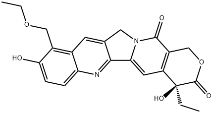 (4S)-10-(EthoxyMethyl)-4-ethyl-4,9-dihydroxy-1H-pyrano[3',4':6,7]indolizino[1,2-b]quinoline-3,14(4H,12H)-dione